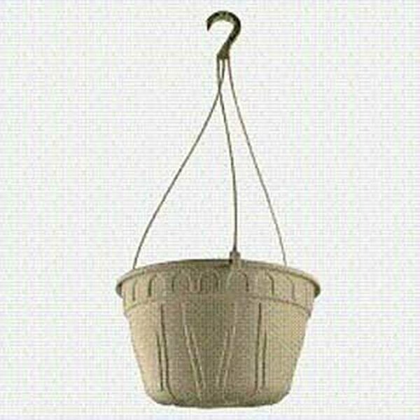 Plastique Dcn Planter Hang Plstc 12in Crm 1460-12